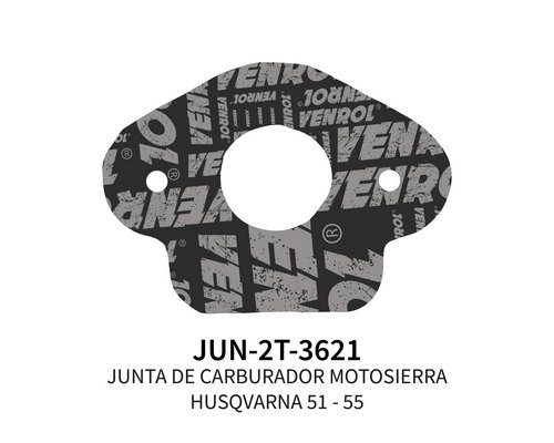 JUNTA DE CARBURADOR MOTOSIERRA HUSQVARNA 51 - 55 X 5 UN.