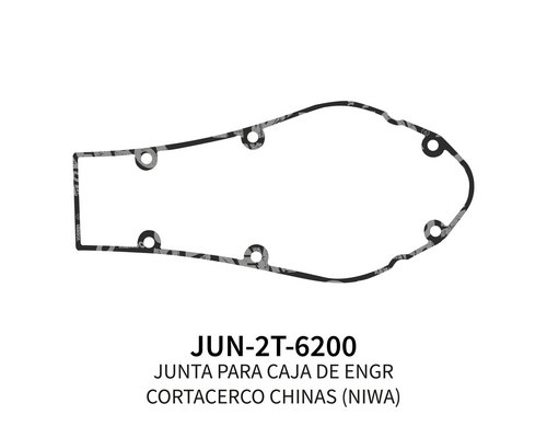 [JUN-2T-6200] JUNTA PARA CAJA DE ENGR CORTACERCO CHINAS (NIWA) X 5 UN.