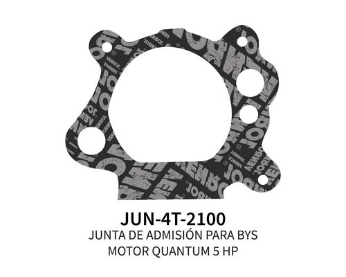 [JUN-4T-2100] JUNTA DE ADMISIÓN PARA MOTOR B&S QUANTUM 5 HP X 5 UN.