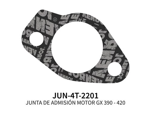 [JUN-4T-2201] JUNTA DE ADMISIÓN PARA MOTOR GX 390 - GX 420 X 5 UN.