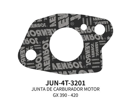 JUNTA DE CARBURADOR PARA MOTOR GX 390 - GX 420 X 5 UN.