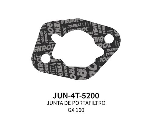 [JUN-4T-5200] JUNTA DE PORTAFILTRO PARA MOTOR GX 160 X 5 UN.