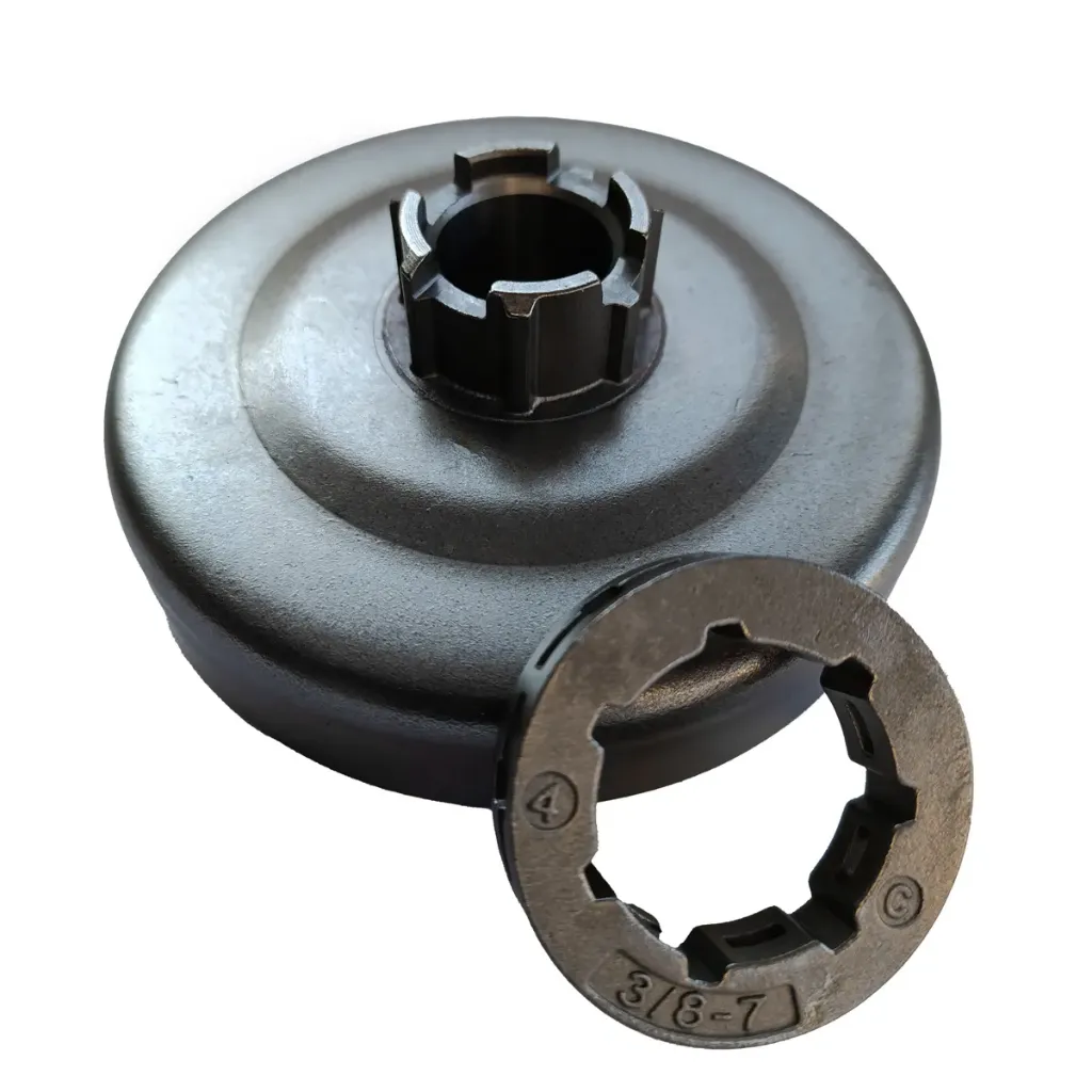 [MT-HUS-0100] PIÑÓN DE CADENA PARA HUSQVARNA 61 CON ANILLO 3/8 - 7 ESTRIAS