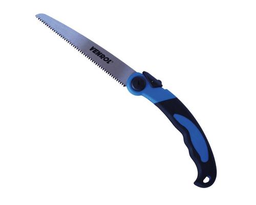 SERRUCHO PLEGABLE CON HOJA DE ACERO SK5 DE 210 MM PREMIUM CUCHILLA ABRASIVA DE 3 LADOS