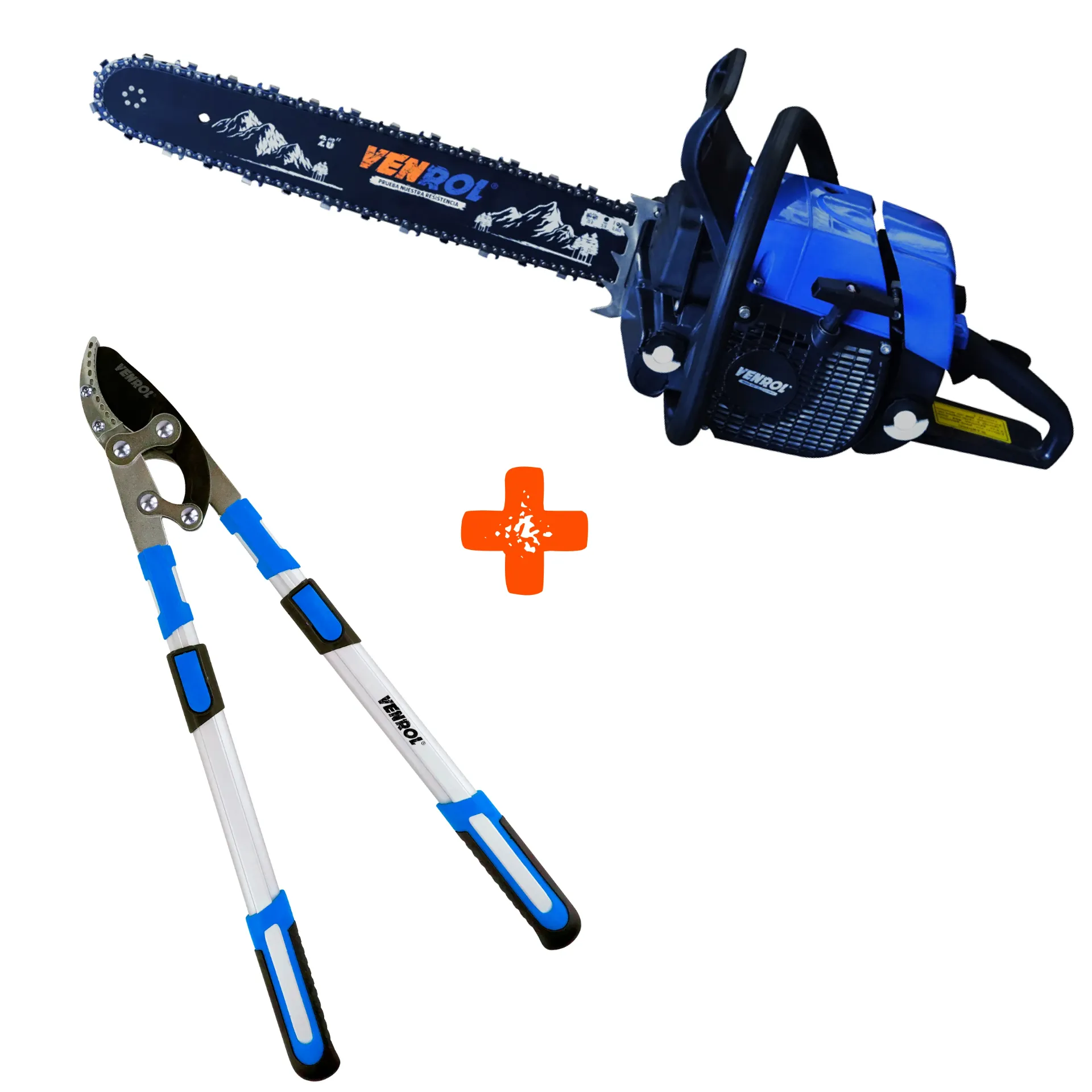 MOTOSIERRA M-72 Y PODON YUNQUE EXTENSIBLE