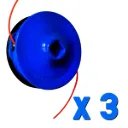 x3un. CABEZAL COMPLETO SIN TORNILLO