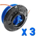 x3un. CABEZAL COMPLETO 12 MM X 1.5 PARA STIHL FS 160 - 220 - 280